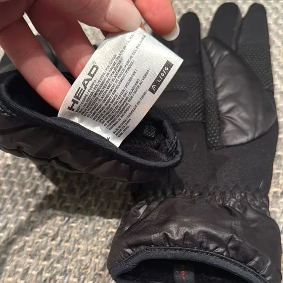 Head Black Insulated Gloves - Picture 4 of 8